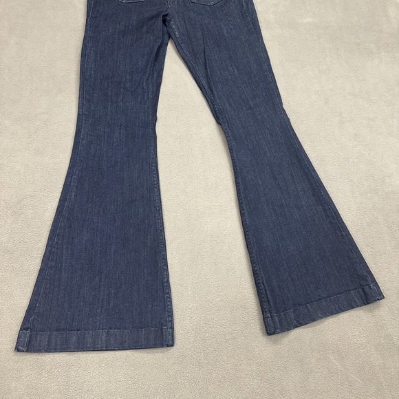 Vtg Y2K‎ Levi's Superlow Bootcut Womens 9M Jeans Flare Leg Patch Pockets Stretch - Picture 3 of 16
